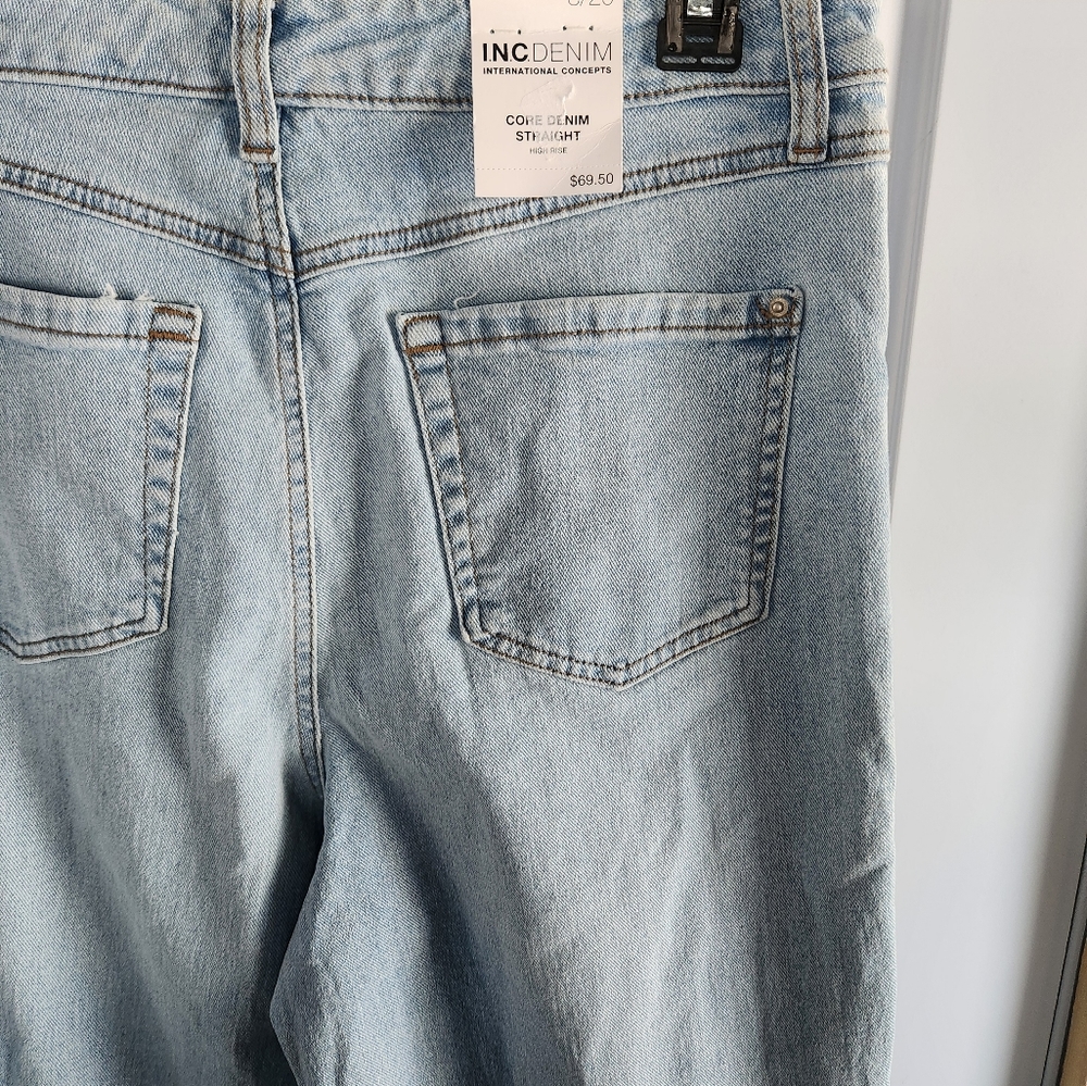 INC Denim women's girlfriend jeans - Picture 9 of 10